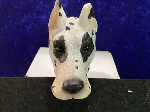 GREAT DANE HARLEQUIN INTERCHANGEABLE  HEAD SEE BREEDS  BODIES @ EBAY STORE) - Picture 1 of 8