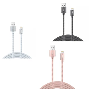 Cable Xyst de carga y sincronización USB a trenzado de 10 pies diseño estructural interno superior - Imagen 1 de 26