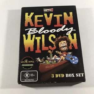 Kevin Bloody Wilson 3 DVD Box Set Region 4 PAL Australian Adults Only Comedy - Picture 1 of 11