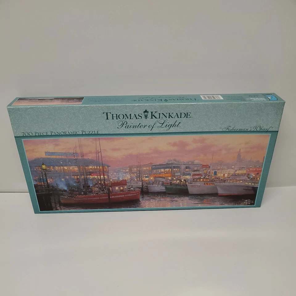 Thomas Kinkade The Valley of Peace Jigsaw Puzzle 700 PC Panoramic Ceaco