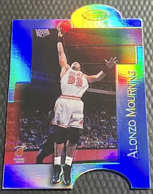 1999 Alonzo Mourning / Zydrunas Ilgauskas 52/100 Bowmans Best Fusion Refractor - Image 1 of 3