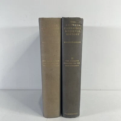 The Shorter Cambridge Medieval History, Volume 1 & 2, 1962, Hardcover, Revised  Foto 1 de 4