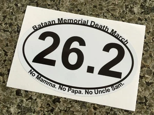 6 - Adesivo Bataan Memorial Marathon Marcia della Morte - Foto 1 di 1