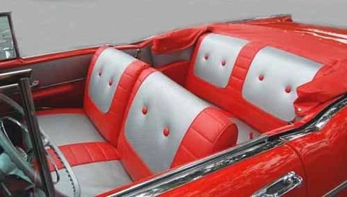 57 fundas de asiento convertibles Chevy Bel Air *NUEVO* 1957 Chevrolet Foto 1 de 1