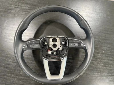 Palancas de cambio de cuero para volante delantero 4M8419091P Audi Q7 4M 2020-23 *Desgaste Foto 1 de 4