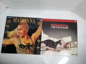 Madonna Blond Ambition World Tour Live & Truth Or Dare Laserdisc  - Picture 1 of 16