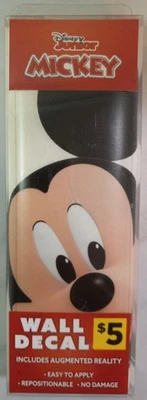 Disney Jr MICKEY MOUSE 13x16 Augmented Reality Wall Decal BRAND NEW - Image 1 of 3