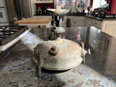 Muy raro B.A. Estufa de Campamento Hjorth & Co Primus Nº 54 Suecia Años 30 Pátina Original Foto 1 de 4