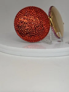 Estée Lauder "Rojo con Borde Rosa Cristales de Swarovski" Polvo Compacto Hermoso BNNP - Imagen 1 de 7