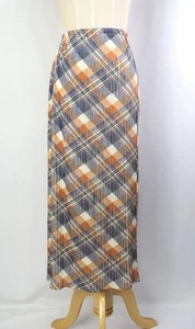 PLEATS PLEASE Brown/Blue Plaid Skirt ISSEY MIYAKE 160 0274 - Picture 1 of 5