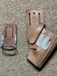 Custom Leather Craft Cordless Drill Holder and Hammer Holder. Made In USA - Picture 1 of 8