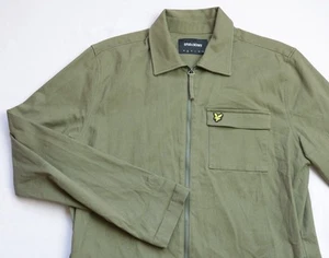 Lyle & Scott Twill Overshirt Jacket mens top size S Small Cotton STRETCH LW1216V - Bild 1 von 9