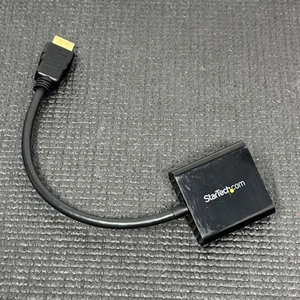 Startech HD to VGA Adapter Converter HD2VGAE2 black - Afbeelding 1 van 5