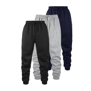 Pantalones para correr para hombre Pantalones deportivos Fitness Pantalones para correr Color liso Pantalones deportivos - Imagen 1 de 15
