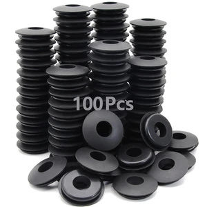 100 Stück Glad Handdichtungen Gummi LKW Gladhand Dichtungen schwarz Polyurethan Dichtung Washe - Bild 1 von 12