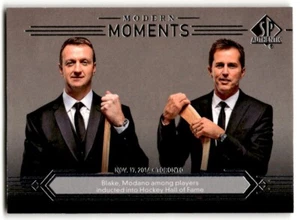 2014-15 SP Authentic Moments Mike Modano/Rob Blake #178 - Picture 1 of 2
