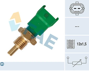 Sensor FAE 33251, temperatura del refrigerante para FORD MAZDA VOLVO Foto 1 de 1