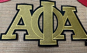 Alpha Phi Alpha 10” Patch - Picture 1 of 1