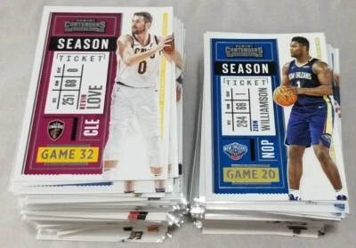 NBA 2020-21 Panini Contenders Baloncesto Completa Tu Conjunto BASE E INTERNACIONAL Foto 1 de 2