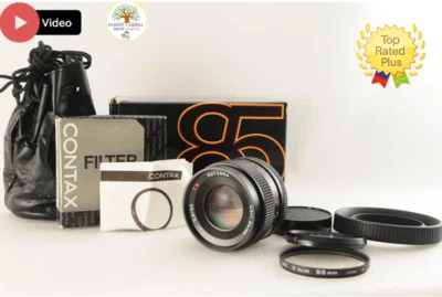 【CASI COMO NUEVO con caja】Lente Contax Carl Zeiss Sonnar T* 85 mm f/2,8 AEG de Japón Foto 1 de 4