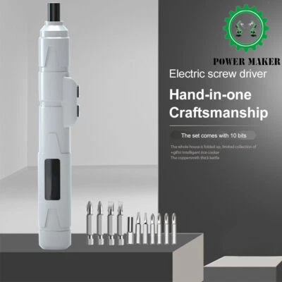 Laptop PC Cellphone Electric Screwdriver Drill Small Devices Repair Tools - Image 1 of 4