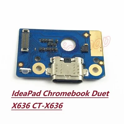 OEM Type-C Charging Port Jack Board For Lenovo Chromebook Duet X636 CT-X636 F/N - Image 1 of 4
