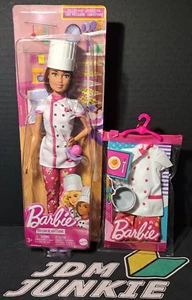 BRAND NEW Barbie You Can Be Anything Pastry Chef with Extra Outfit - Picture 1 of 9