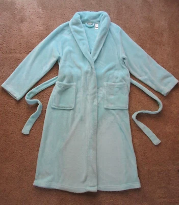 Albornoz Adonna Talla M Lujoso y Ultra Felpa Micro Felpa Aqua Foto 1 de 4