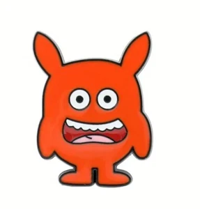 Monsters Inc Franchise enamel pin - Jr Monster #5 (Red) - Free Au Post - Picture 1 of 1