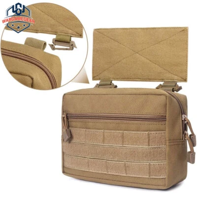 WARGAMEGEAR Tactical Dangler Drop Dump Pouch Molle Utility Bag Fanny Pack For Chest Rig Vest
