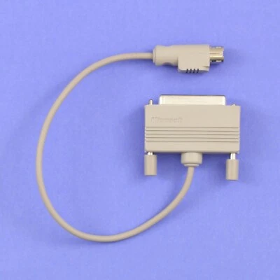 Vintage Genuine Microsoft DE-25 to InPort/Mouse Port Computer Mouse Adapter - Image 1 of 3