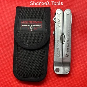 Funda multiherramienta retirada Microsoft Windows Leatherman Pulse y nylon funda, EE. UU., EDC - Imagen 1 de 12