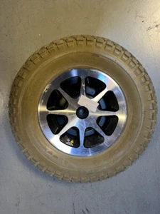 Used Pride Jazzy Quantum 1650 Power Wheelchair Drive Wheel Tire Assembly - Picture 1 of 4
