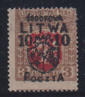 D6932: Central Lithuania #21 Mint, NG, Sound; CV $1400