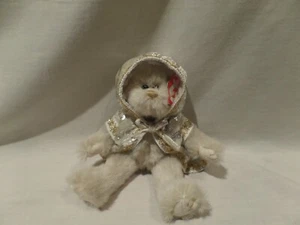 DE COLECCIÓN 1993 TY BEANIE BABY "GWYNDOLYN" ÁTICO TESOROS "CREMA Y ORO CAPA HAN - Imagen 1 de 8