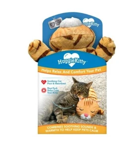 Pets Know Best HuggieKitty Katzenspielzeug beruhigende Geräusche & Wärme beruhigend Huggie Kitty - Bild 1 von 5