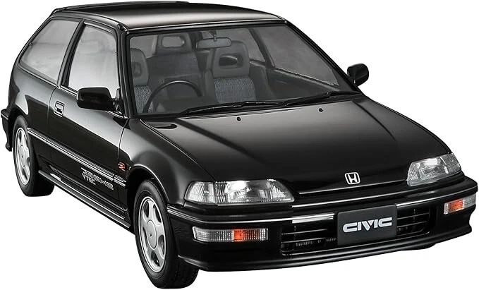 Hasegawa Honda Civic SiR EF9 1/24 Model Kit 1990 HC64 Plastic Car Scale Model JP
