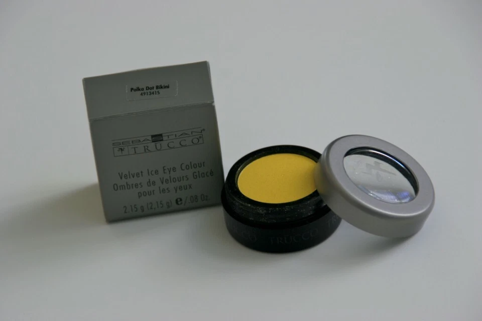 NIB Trucco Velvet Ice Eye Colour yellow POLKA DOT BIKINI ~ Rare! - Image 1 of 1