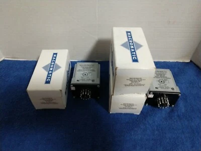 Lot of 3 MACROMATIC 2 TR-61622-T9 / 1 TR-61626-T9 Time Delay Relay - Off Delay - Image 1 of 4