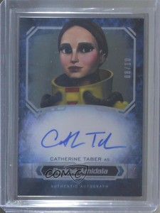 2016 Topps Star Wars Masterwork Silver Framed 8/10 Catherine Taber as Auto 1j8