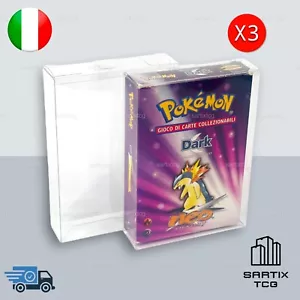 Pokemon Protector case for Deck old version - Protective box tcg - Foto 1 di 19