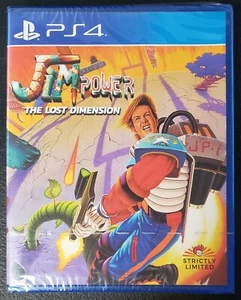 JIM POWER: THE LOST DIMENSION [SLG] - PlayStation 4, Nuevo Región 2 IMPORTACIÓN - Imagen 1 de 2