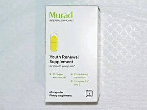 MURAD INTERNE HAUTPFLEGE JUGEND ERNEUERUNG ERGÄNZUNG 60 KAPSELN BRANDNEU - Bild 1 von 4