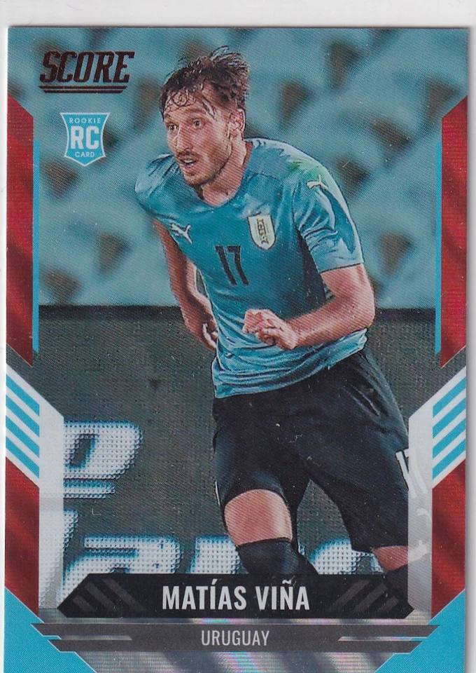 Panini FIFA Score 2021-22 Soccer Cards No. 26 Matias Vina Red Lava Rookie Card - Image 1 of 1