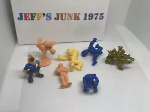 Lot of 7 Modern Mattel Muscle M.U.S.C.L.E. Men Figures mini - Picture 1 of 7