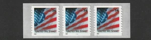 US Scott 3550A 34c United We Stand PNC strip of 3, plate # 1111 - Picture 1 of 1