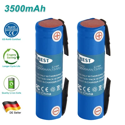 2X 3500mAh 3.6V Li-ion Akku für Bosch ISO XEO IXO PTK 3.6 Li PSR 3.6 PKP 3.6 LI - Bild 1 von 4