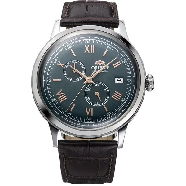 Orient Bambino Classic Men's Green Dial Watch RN-AK0703E