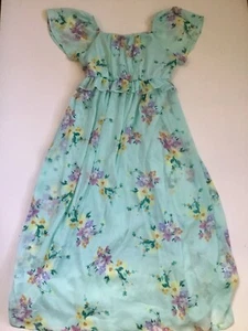 My Michelle Girls Maxi Dress Fairycore Floral M - Picture 1 of 6