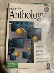 Multi Media Anthology Pro One Cd Rom Vintage IBM Tandy PC Software 1990s Sealed - Picture 1 of 4